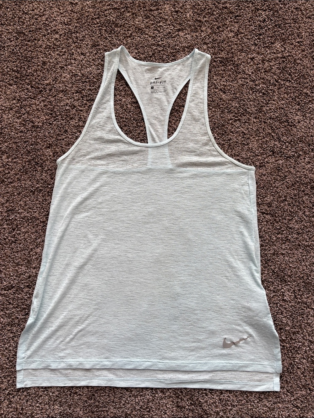 NWOT Nike Women's Light Blue Racerback Tank Top